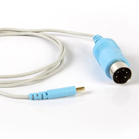 Câble blindé pour aiguilles monopolaires